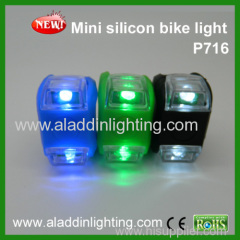 P716 cheapest LED silicon Tail bike light