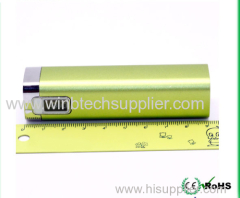 usb power bank 2200mha with led display showing the battery level