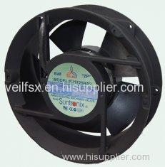 Ip44 cooling Industrial Exhaust Fans, 172mm Aluminum metal AC Axial Fan