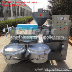 China famous brand reliable Integrated Sesame automatic oil extractor 6YL-120CA