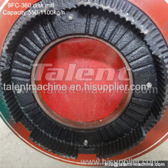 Popular rofessional farming machinery China 9FC-360 grain disk mill