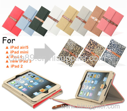 Envelop Magnetic Leather Cases Smart Covers for iPad2,iPad3,iPad4,ipad5,ipad mini