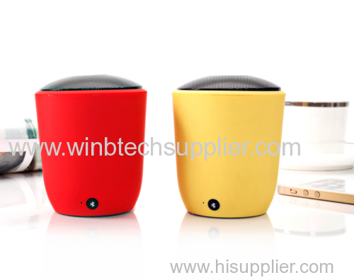 2014 promotional gift cup shape Bluetooth Speaker for Ipad munufacturer