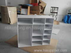 White printing paper furniture for vase decoration