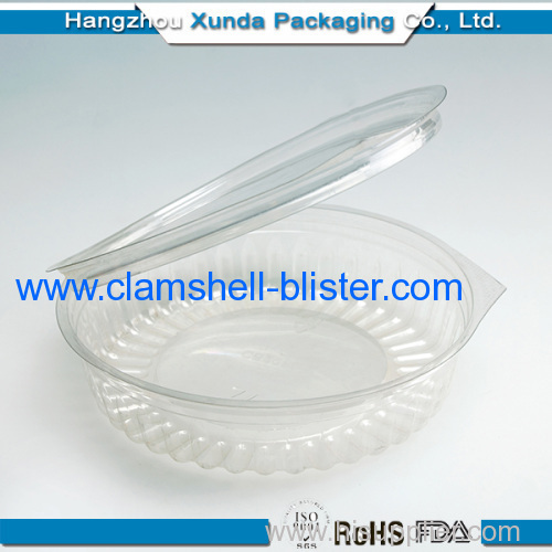 Sushi Transparent Plastic Container Packaging With Cover