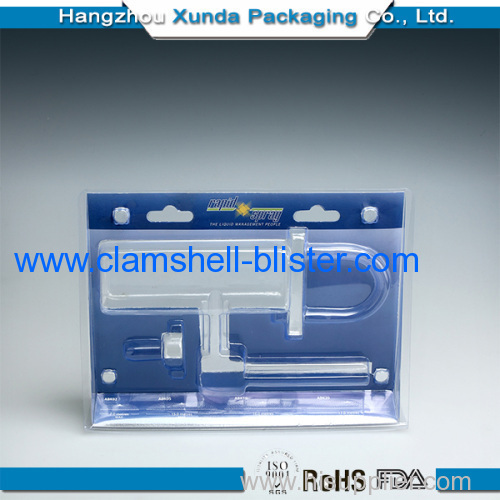 Newest Hardware Plastic Blister Packing With Printed Card