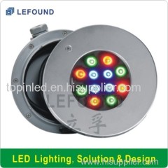 Wall-mounted led swimming pool light