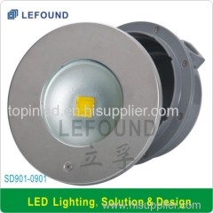 Wall-mounted led swimming pool light