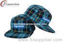 Golf Tartan Ripstop Wool Baseball Caps Custom Strapback Hats