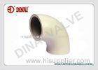 PPH Pipe Fitting 90 Degree Elbow PN16 Bar 1"(D32mm) ~ 10"(D280mm)