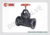Two Way ANSI / JIS / BS Plastic Globe Gate Valve, stop valve for waste water 32mm - 225mm
