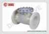 PVDF flange end swing Check Valve, PN10, 1/2&quot; to 12&quot;