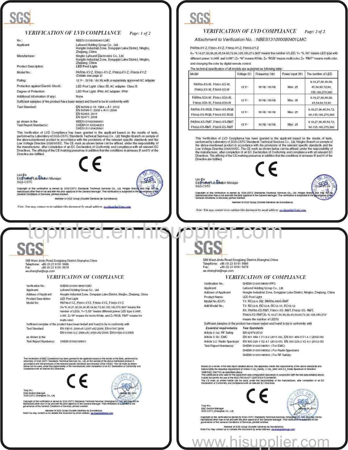 CE certification