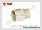 PP-H pipe fitting- male adaptor, thead nipple.