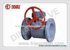 PN10 full bore plastic CPVC flange ball valve,1/2