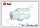 PVDF pipe fitting male adaptorsocket fusion 20mm-63mm, PVDF piping PN16