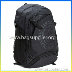 Hot selling black laptop bag sports backpack lightweight school bag