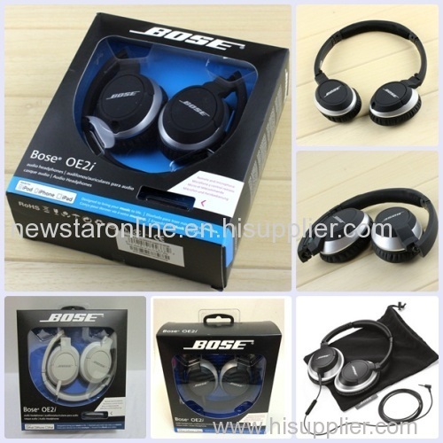 AAA Quality Black/white Bose OE2 headphone,Bose OE2i headphone with original accessories,1:1 as original