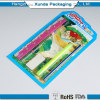 Free Design Heat Sealed Clear Plastic Clamshell Packaging For Stationery