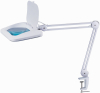 Rectangular 28w magnifier lamp with SA3 swing arm