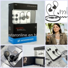 AAA Quality Sennheiser IE60 earphone HD218/HD228 headphone with mic 1:1 as original for iphone/Samsung/ Blackberry