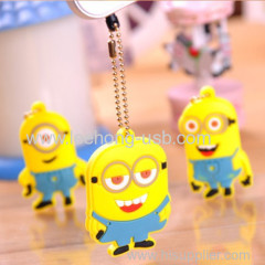 minion pvc phone dust plug