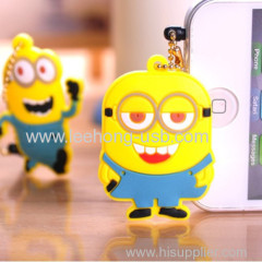 minion pvc phone dust plug