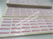 250micron PVC Stickers with 3M Glue