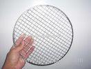 Zinc Barbecue SS304 Crimped Wire Mesh , Mild Steel Plastic Vinyl Coated