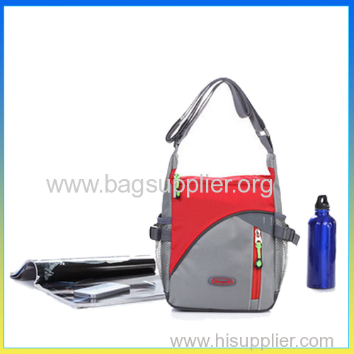 Fashion portable nylon sports bag shoulder school messager bag