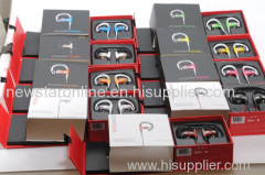 Black/white/red new beats powerbeats earphone by dr dre with original packages AAAAA Quality