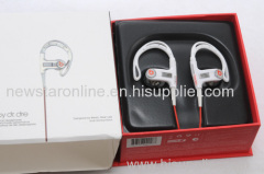 Black/white/red new beats powerbeats earphone by dr dre with original packages AAAAA Quality