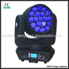 Professional Stage light 19*12W Zoom led Moving Head Osram 4in1