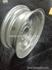 galvanization trailer wheel rims