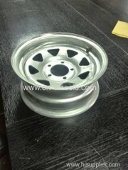 galvanization trailer wheel rims