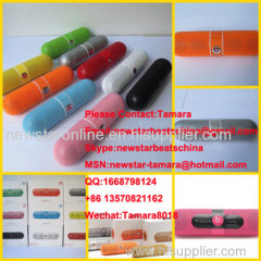 Black/white/red/blue/pink wireless beats pill mini speaker bluetooth portable speaker by dr dre
