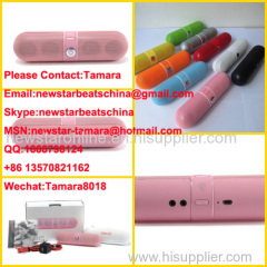 Black/white/red/blue/pink wireless beats pill mini speaker bluetooth portable speaker by dr dre