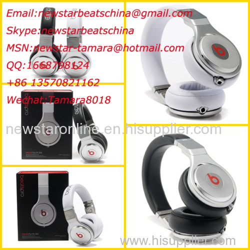 Black&silver/white&silver new beats pro headphone pro detox headphone by dr dre