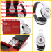 Black/white/red beats studio headphone by dr dre 1:1 as original