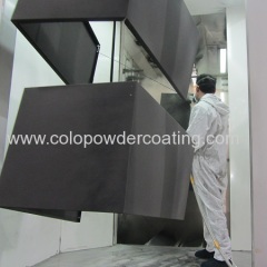 powder coating line for refrigerator