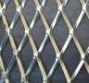 Brass Diamond Expanded Metal Mesh , Hot-Dipped Welded Wire Fabric