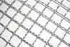 Brass Barbecue Crimped Wire Mesh With Square Hole Silver Colour