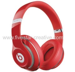 Beats by Dre Studio Wireless On-Ear Headphones Red with RemoteTalk Cable