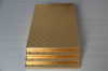 Golden Rectangular Corrugated Paper Cake Boards