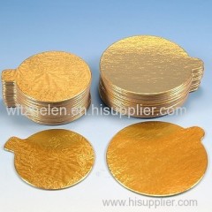 Small Gold Cardboard Cake Pads
