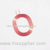 Red Toroid Qi Mobile Transmitter Inductive Charging Coil For Smart Phone