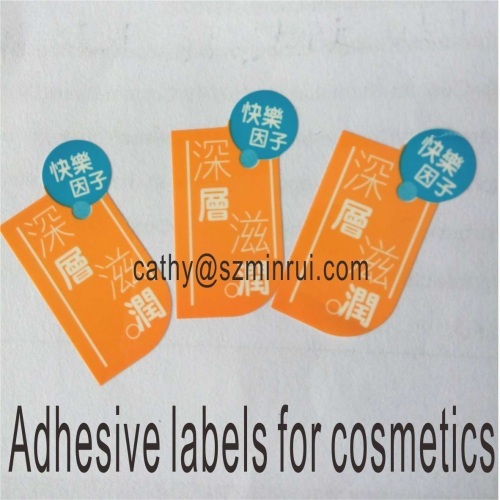 Adhesive cosmetic Labels Custom