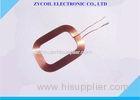 Customized Qi Receiver Coil 11.5*22mm , Flat Spiral Air-core Coil For Charger