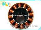 Cylindrical 12 Winding Copper Wire Generator Coil With Iron Core Bobbin Wind