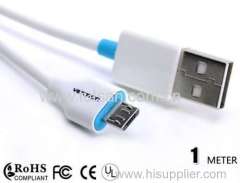 Micro USB cable For Android Samsung Galaxy HTC LG Pantech Blackberry Motorola Sony ZTE